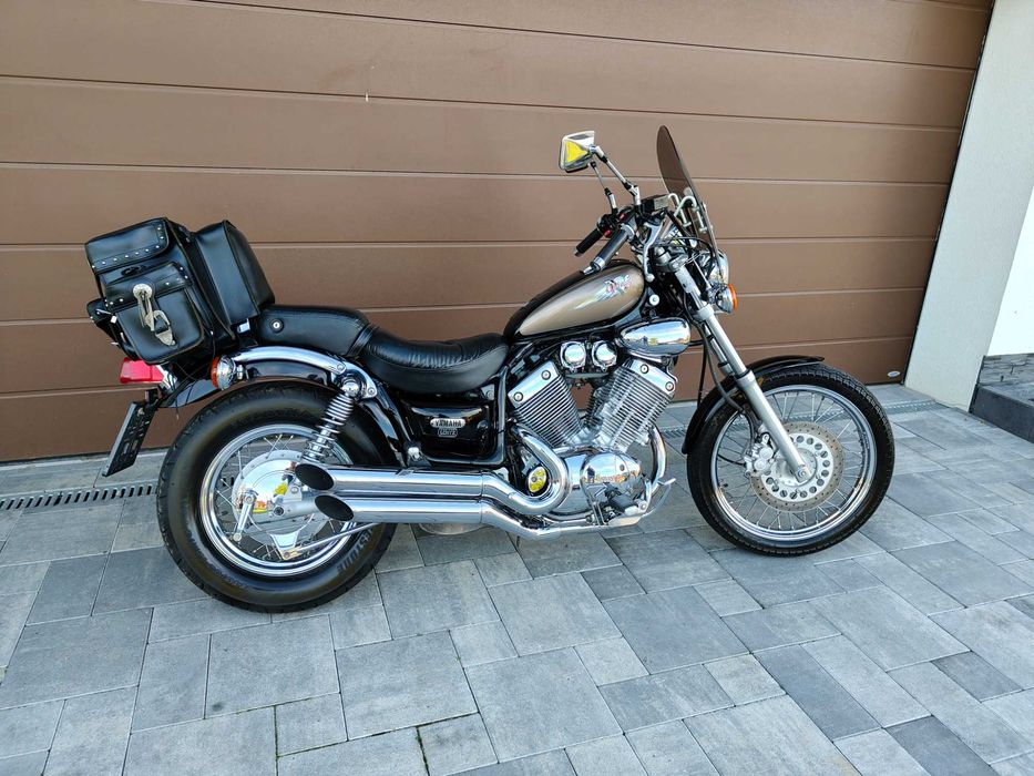Motocykl Yamaha XV535 Virago z 2000 roku z Austrii