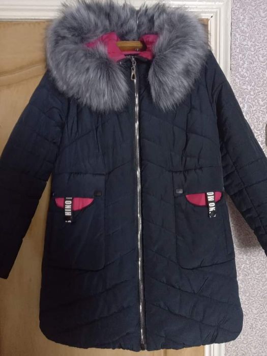 Зимове тепле пальто р 50