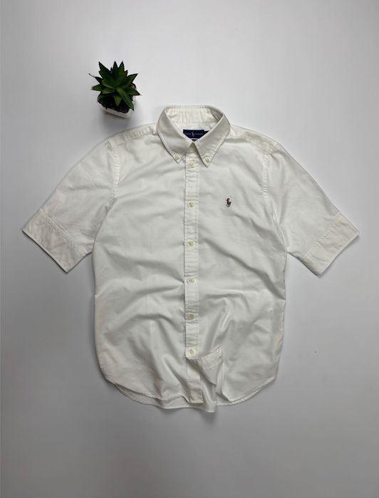 Рубашка блуза Polo Ralph Lauren Slim Fit Short Sleeve Shirt size M