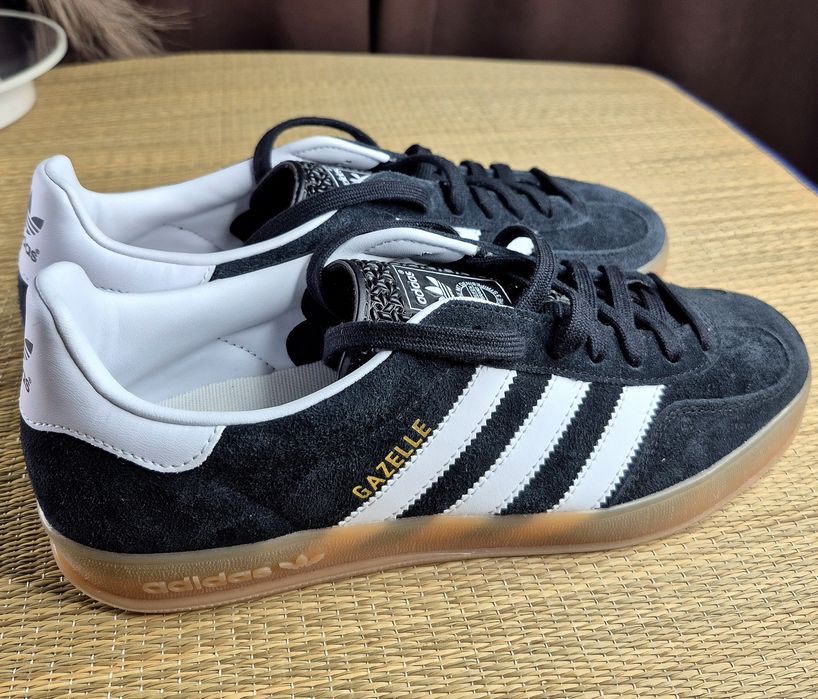Оригінал 100% Чоловічі кроссівки Adidas Gazelle Indoor J12060(Розмір 42-27см)