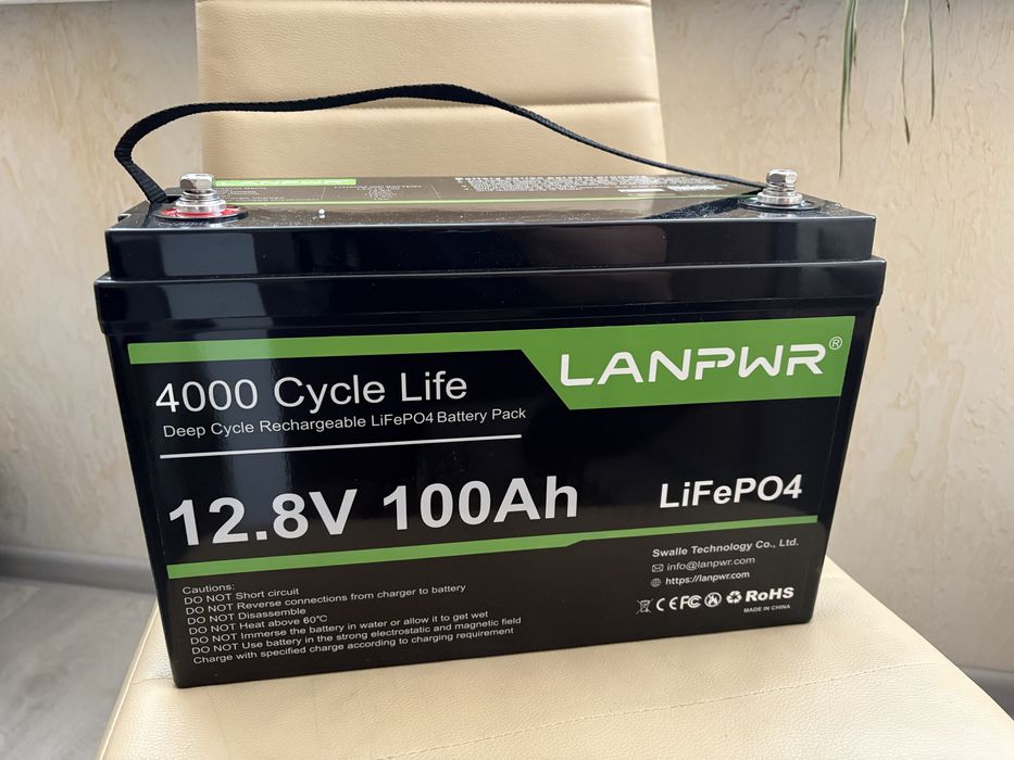 Li Fe Po4  Lanpwr 12v 100 ah Bluetooth
