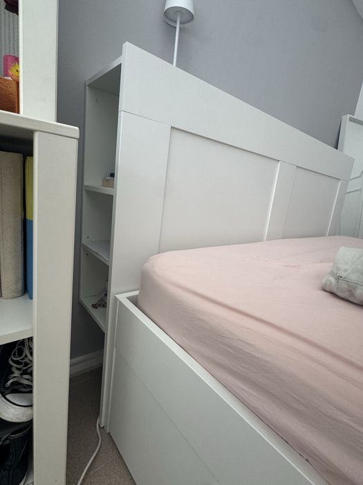 cabeçeira de cama brimnes ikea
