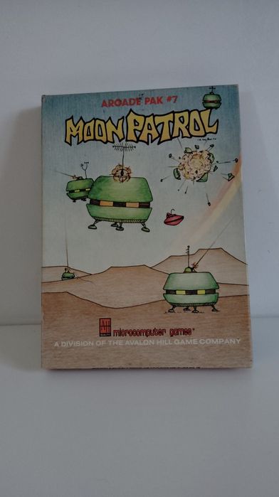 Moon patrol kaseta big box atari