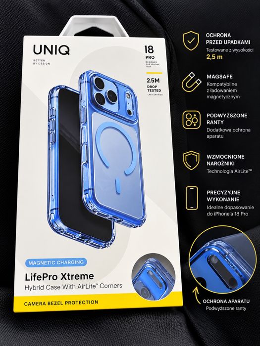 etui ochronne UNIQ LifePro Xtreme do iPhone 18 Pro nowe