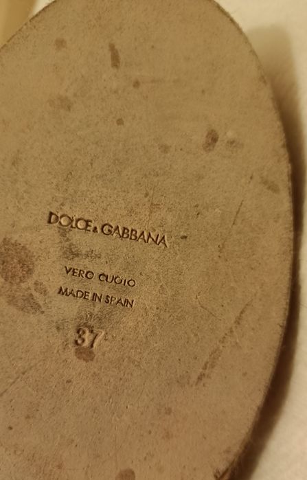 Espadryle Dolce & Gabana