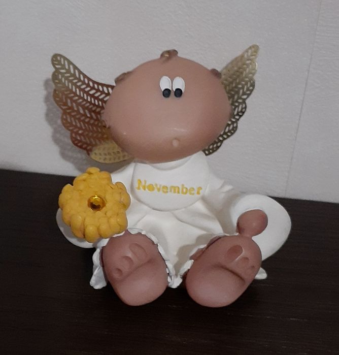 Ангел (ноябрь), фигурка, винтаж 2001 год