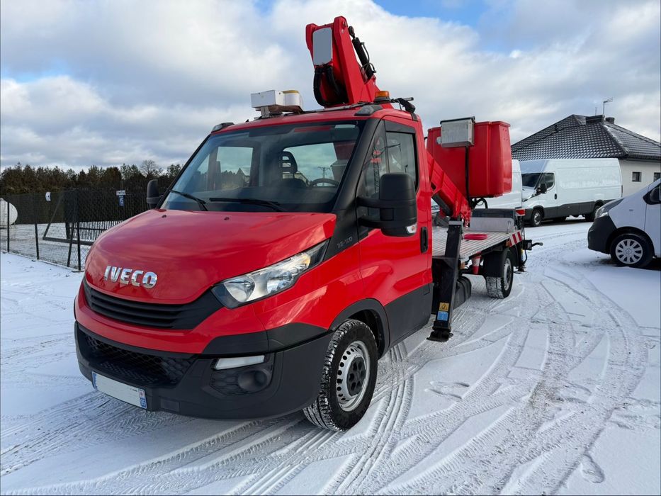 Iveco DAILY 35S12/PODNOŚNIK KOSZOWY/ CTE B17 /16,5M/SPROWADZONY/ KLIMATYZACJA