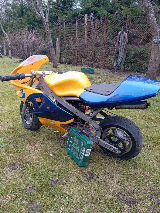 Дитячий міні-мотоцикл (Pocket Bike) 49cc — ідеальний подарунок!