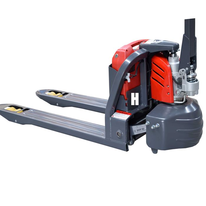 Paleciak elektryczny Heckmann 24V 20Ah udzwig 1500kg widły 120x55cm