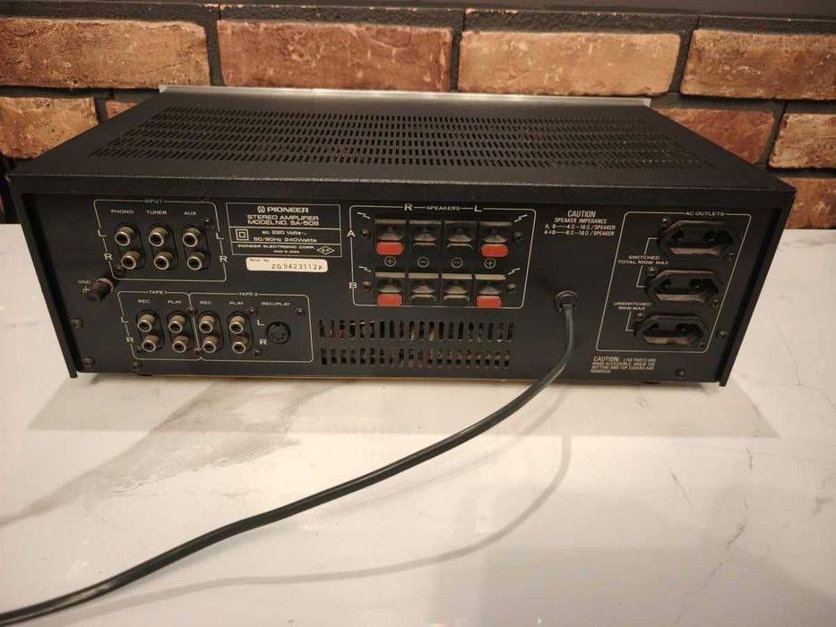 PIONEER SA-508 Blue Line ! Wzmacniacz do naprawy
