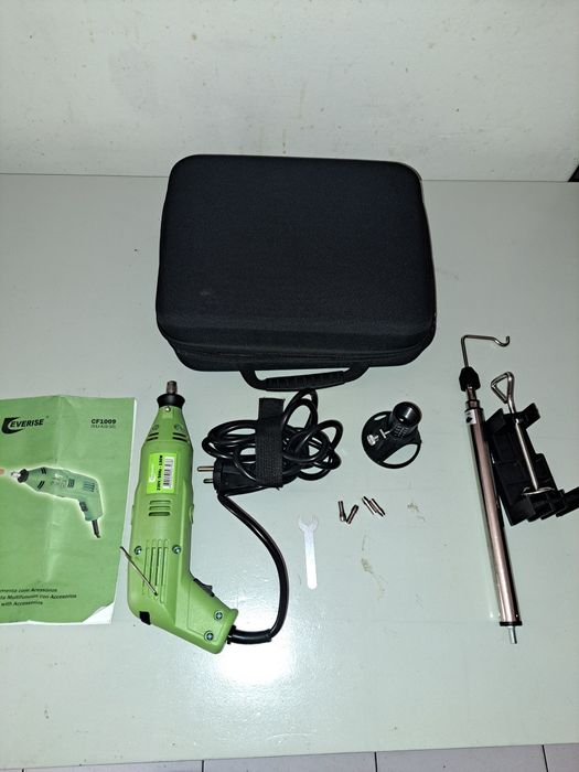 Uma Perfuradora - Lixadora Precisão 130w para furar,fresar, limpar,lix