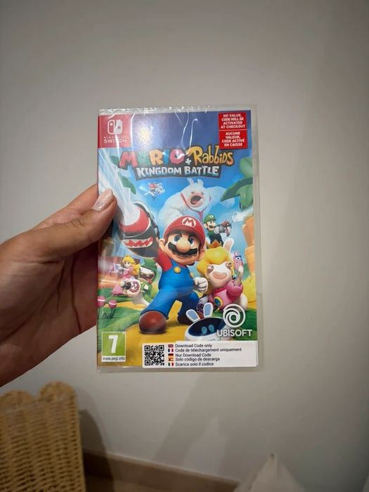 Lote 2 Jogos Nintendo Switch Mario Rabbids Patrulha Pata
