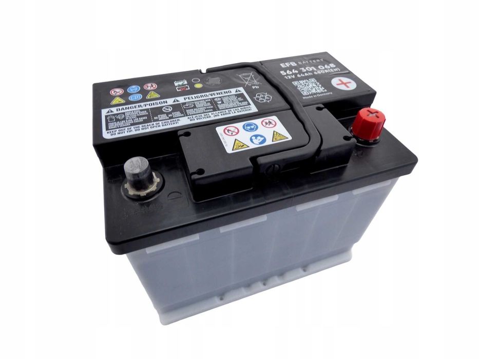 NOWY! Akumulator Rozruchowy MOLL EFB OE Start Stop 64Ah 640A P+
