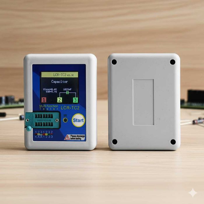 LCR-TC2 тестер транзисторов, емкости, индукция, диодов, резисторов