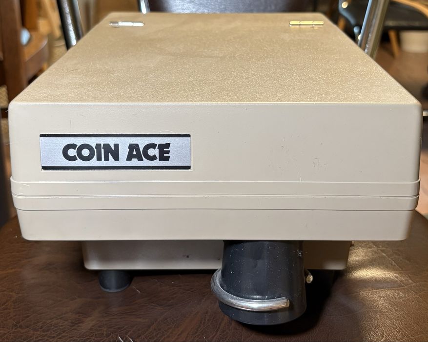 Vintage liczarka Coin Ace model CS-20-14 AC 220 V Made in Japan