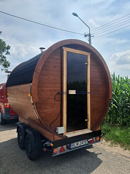 Zestaw Mobilna Sauna  Gotowy Biznes