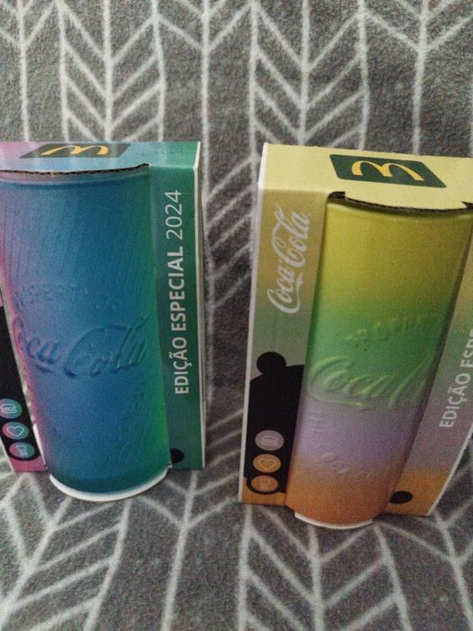 COPOS COCA COLA MacDonald's 2024 e 2025