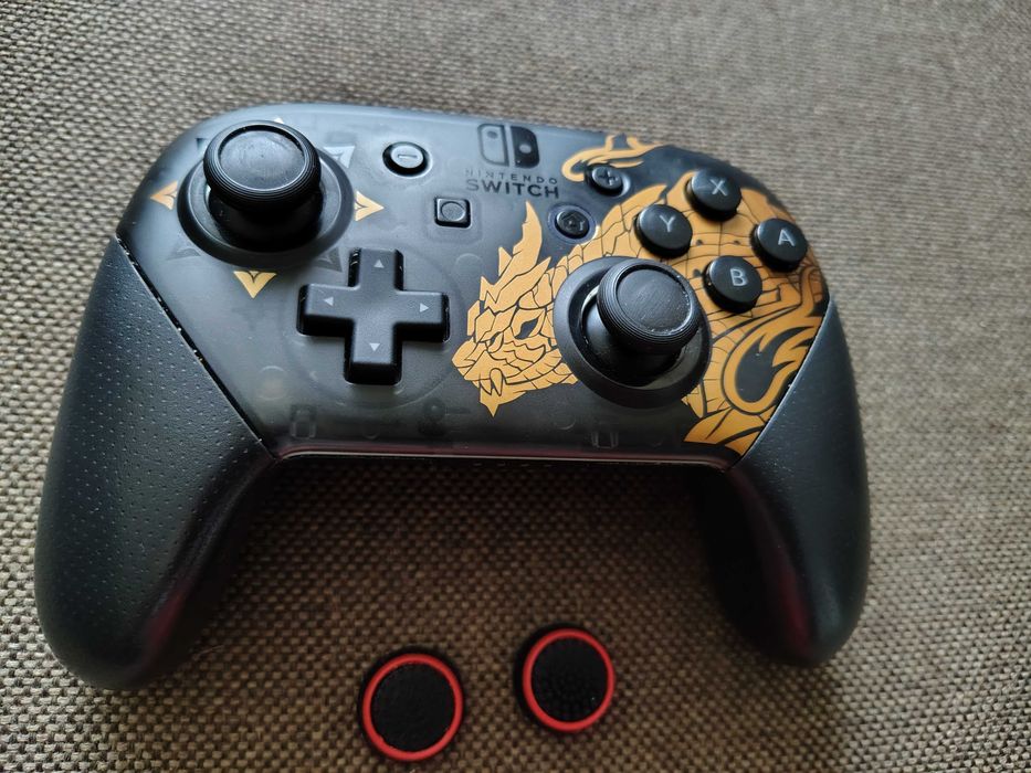 Nintendo Switch Pro Controller - edycja Monster Hunter Rise
