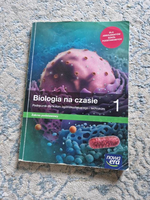 Biologia na czasie 1, podręcznik, zakres podstawowy