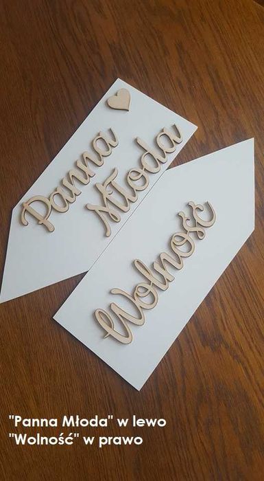 Drogowskaz Wesele Ślub Wolność Kumple Mecze Polterabend