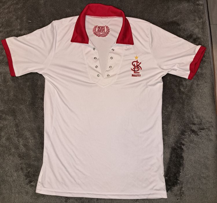 Koszulka retro ŁKS Łódź Bałuty