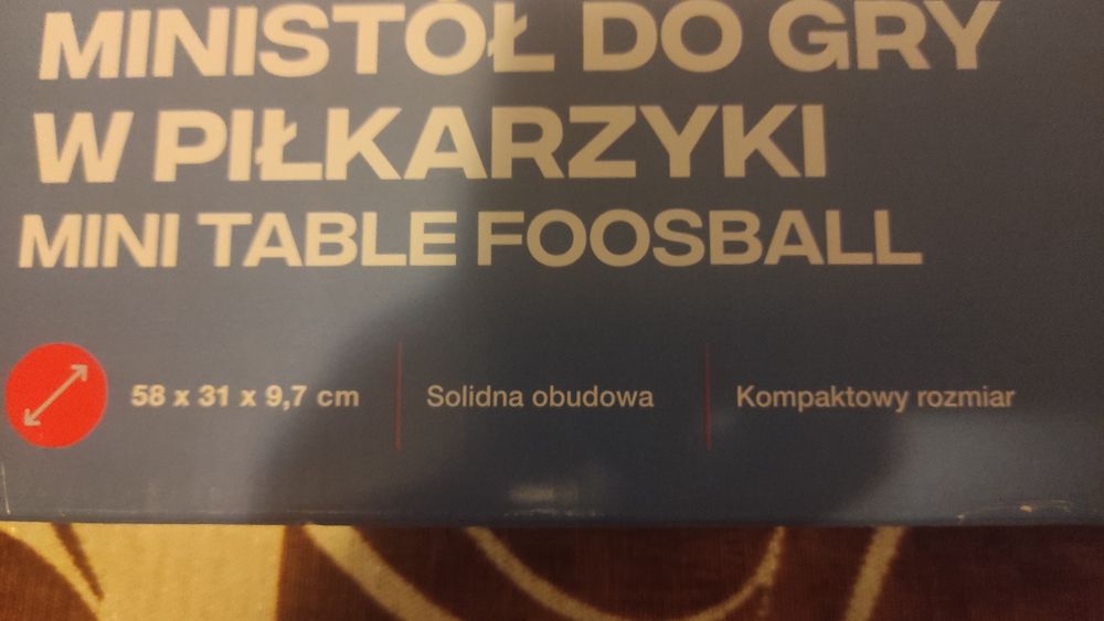 Mini stół do gry w piłkarzyki