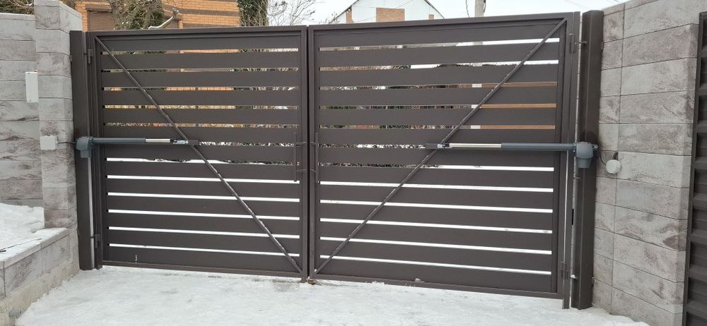 Мотор на ворота. Двигун. Автоматика. Ворота