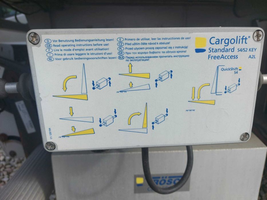 Winda Załadowcza Trosch CargoLift 750kg