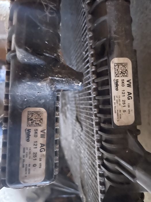 Радіатор Вольцваген кадді