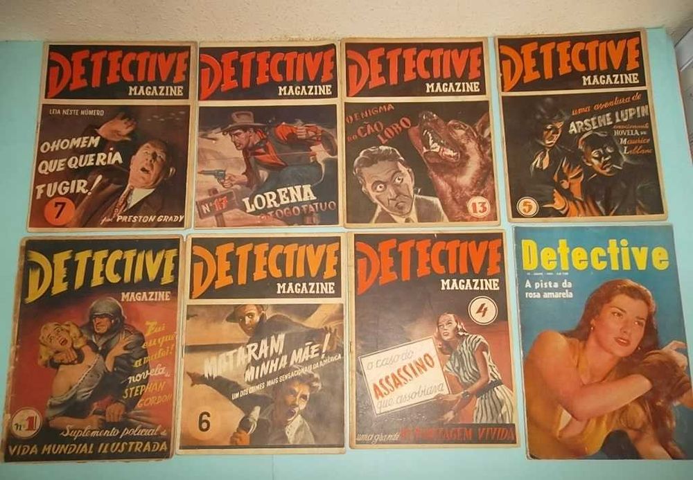 DETECTIVE MAGAZINE - 1945 - Lote 25 Revistas