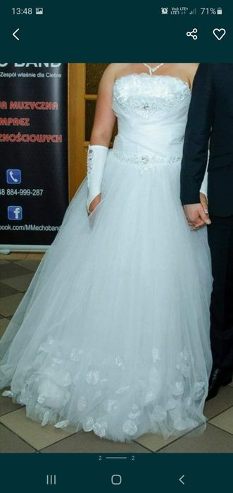 Suknia ślubna używana