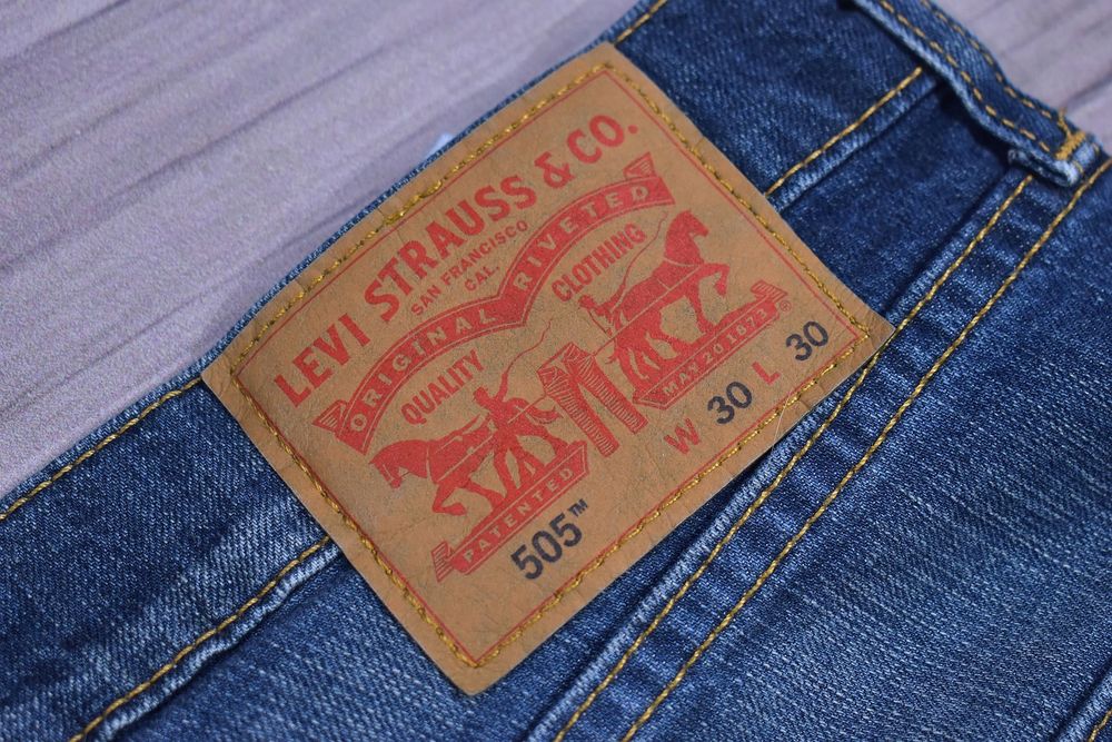 Levis 505 Męskie Spodnie Jeansowe Jeansy W30 L30