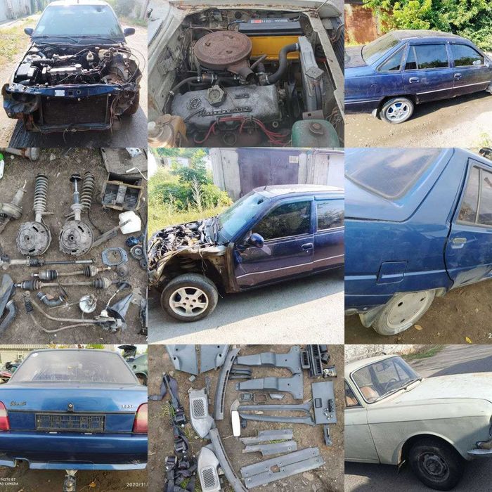 Daewoo Nexia, Daewoo Nubira, lacetti,Славута, Таврия