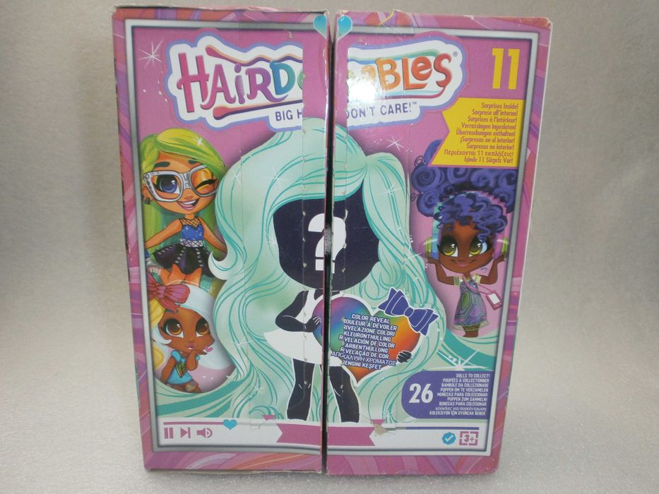 Оригинальные куклы Hairdorables новые в коробке, Kali, Dee Dee, Max