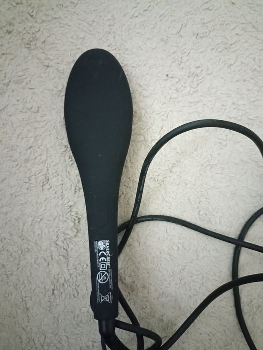 Escova alisadora de cabelo