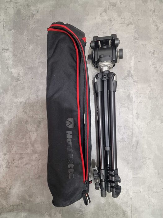 Statyw mały Manfrotto jak Befree 190XDB + 501 na wycieczki