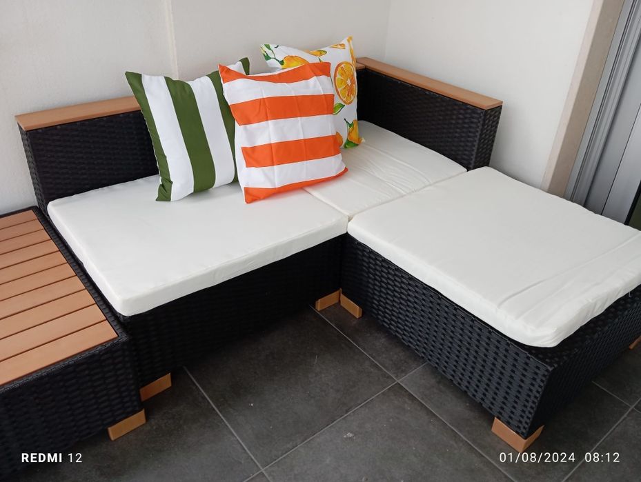 Conjunto jardim exterior