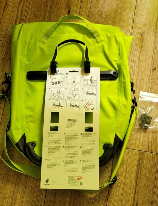 Sakwa torba rowerowa Deuter Mainhattan 17+10(27L)