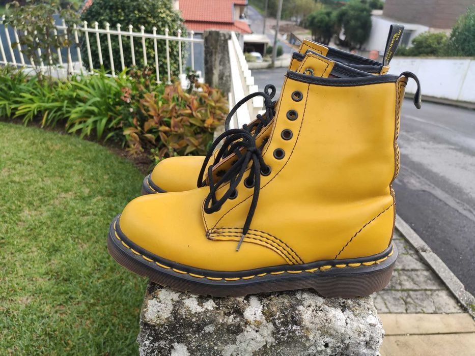 Botas Air Wair Amarelas