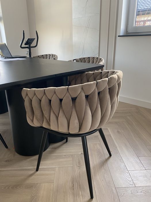 Krzesła tapicerowane 6 sztuk