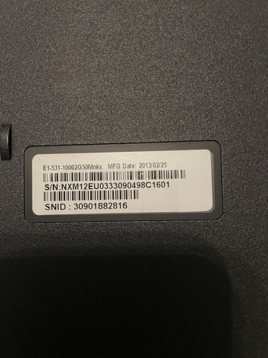 Ноутбук Acer Aspire E1-531