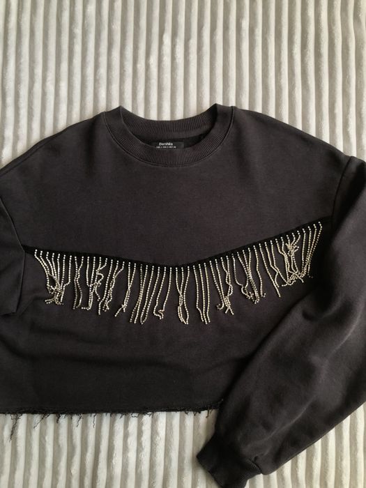 Bluza damska z kryształkami