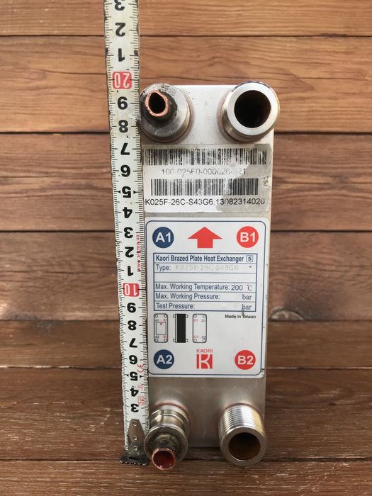 Теплообмінники теплообменник величезний вибір фріон-вода-масло-..