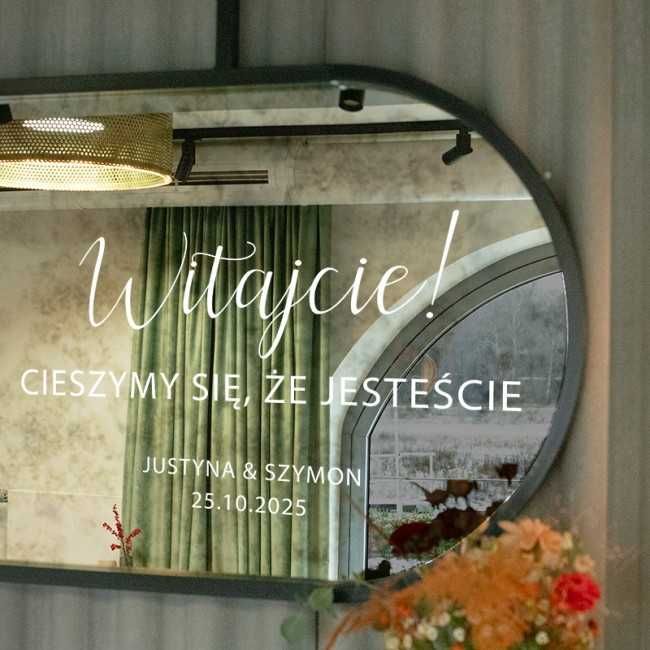 Naklejki personalizowane wesele