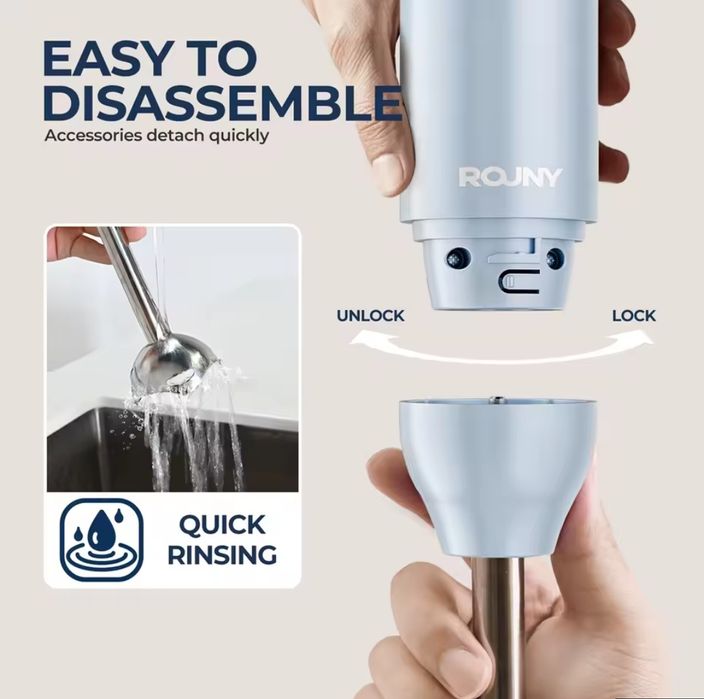 Погружний блендер ROUNY (400–850W)