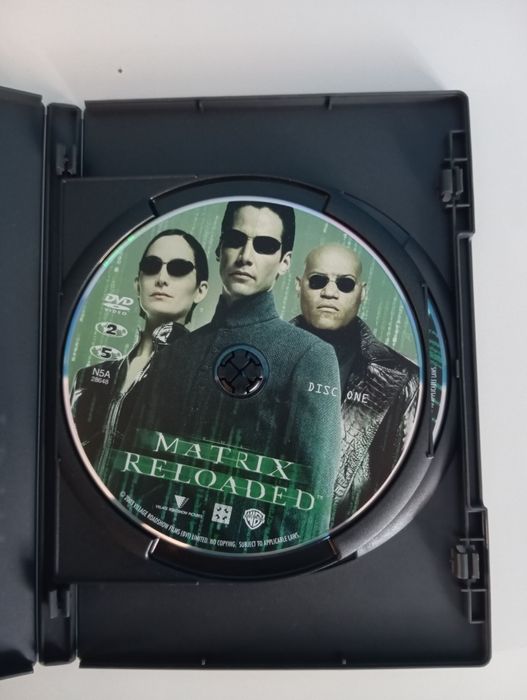 Matrix Reloaded versão Keanu reeves com Disco de extras