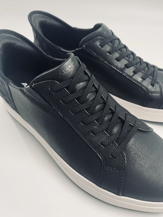 Nowe męskie sneakersy ALDO czarne – stylowe trampki
