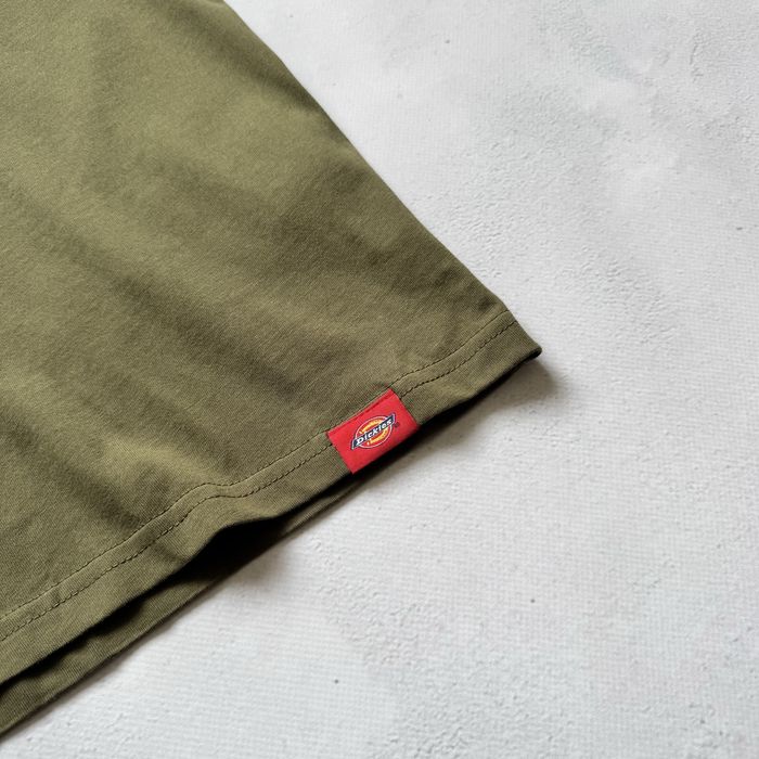 Футболка Dickies колір хакі Дікіс