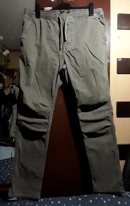 Superdry мужские джинсы на резинке, брендовые стрейчевые штаны