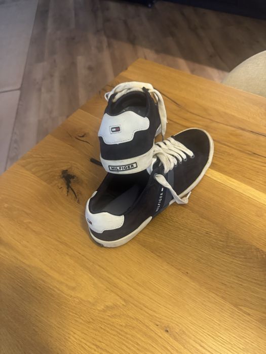 Trampki zamszowe tommy hilfiger